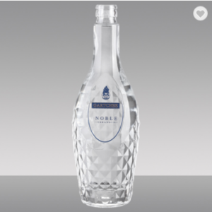 Download 700ml Clear Glass Vodka Bottle East Asia Glass Limited PSD Mockup Templates